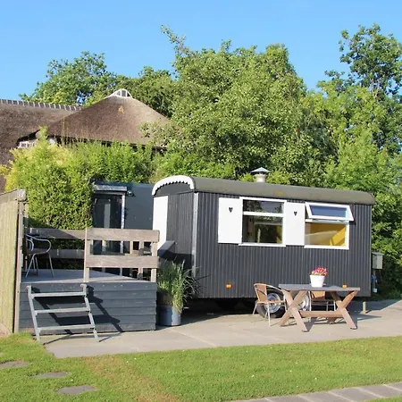 Campingplatz Tiny Pipowagen Koolmees *