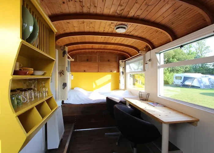 Tiny Pipowagen Koolmees Campingplatz *