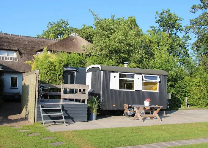 Campingplatz Tiny Pipowagen Koolmees *